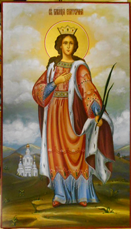 мерная икона св. Екатерина мерная икона св. Екатерина