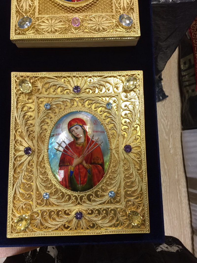 Богородица Семистрельная Богородица Семистрельная