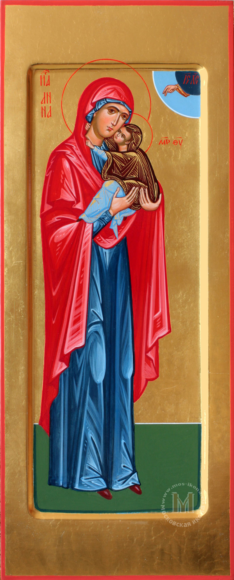 Святая праведная Анна, мать Пресвятой Богородицы.