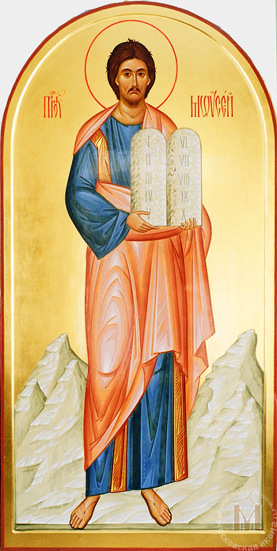 Св пр. Моисей. Диаконская дверь. Храм св. Троицы в Брюсселе. Св пр. Моисей. Диаконская дверь. Храм св. Троицы в Брюсселе.