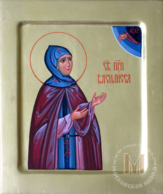 Св. Василисса .Золотой фон. Св. Василисса .Золотой фон.