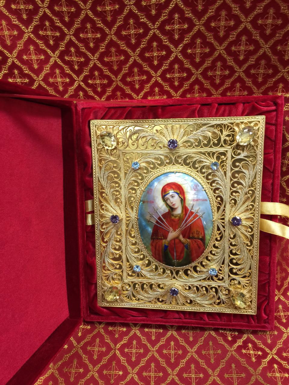 Богородица Семистрельная Богородица Семистрельная